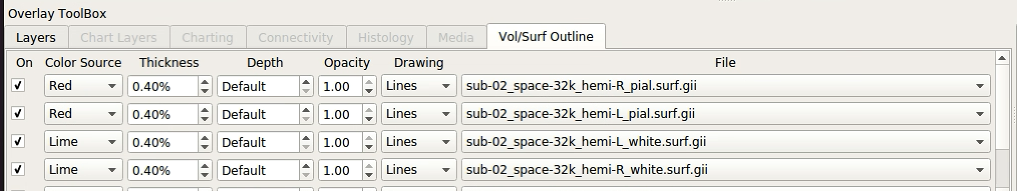 Volume Setting